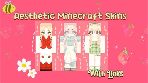 Aesthetic Hd Minecraft Skins~ Farm Edition ~with Links~mcpe Youtube
