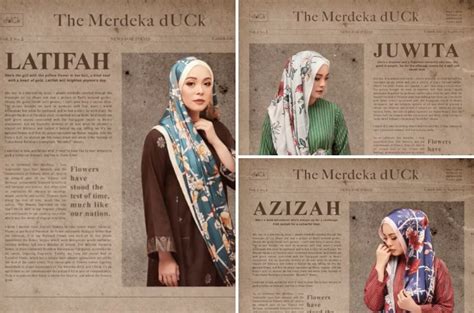 All orders are custom made and most. The Merdeka dUCk Scarves Are A Lovely Ode To P. Ramlee ...
