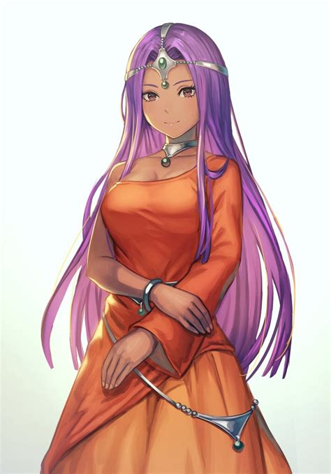 Anbe Yoshirou Minea Dq Dragon Quest Dragon Quest Iv Commentary Request Highres Girl