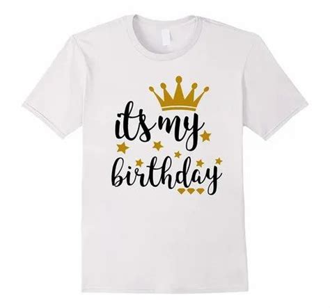 Customized Birthday Printed T Shirt At Rs 250piece Men Custom T