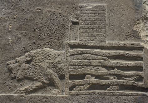 Sculpted Reliefs Depicting Ashurbanipal The Last Great As Flickr