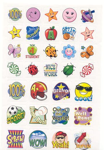 500 Stickers Pegatinas Imprimir Sobres Pinceles