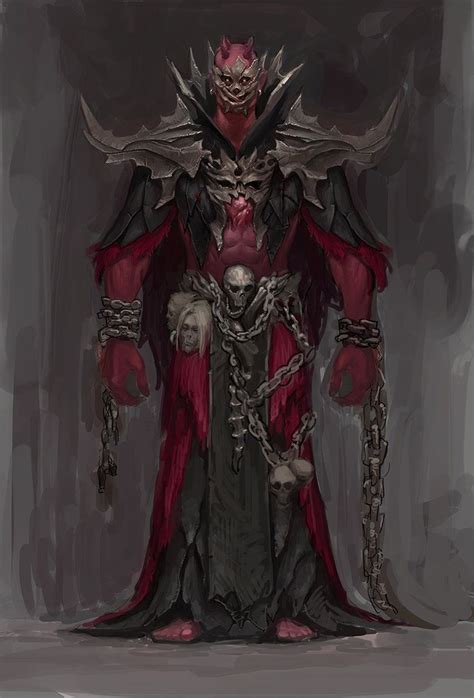 Old Mercenary Evil Wizard Fantasy Character Design Character Art