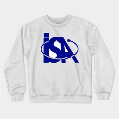 Israel Space Agency Logo Israel Space Agency Logo Crewneck