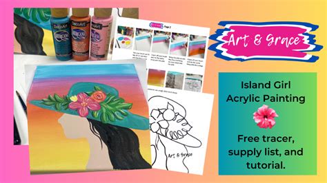 Island Girl Paint Night With Art And Grace