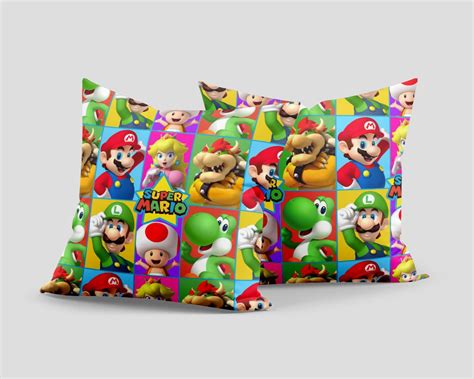 Mario Bros Seamless Pattern Digital Download Digital Etsy