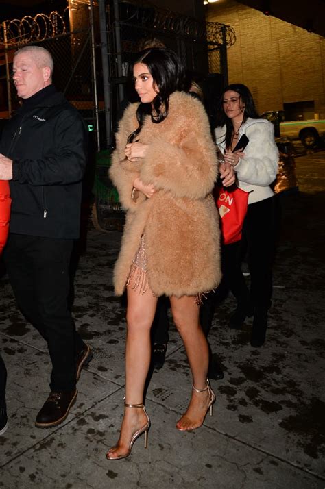 Fuzzy Coats Kylie Jenner Street Style Popsugar Fashion Photo 16