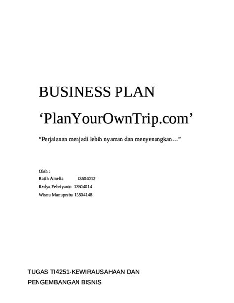 Dokumen business plan umumnya diminta oleh pihak investor yang ingin mendanai proyek startup kita. Contoh Business Plan Brownies : Business Plan Jar Cake Oleh Nony Prasmiari Fitri Kusumawati Pdf ...