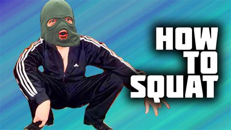 How To Squat Like Slav Squats Slav Squat Funny Pictures