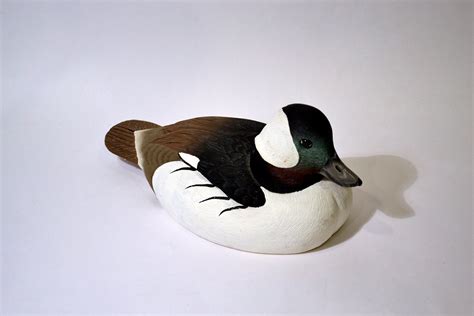 Vintage Hand Painted Duck Decoy American Wildlife Collection