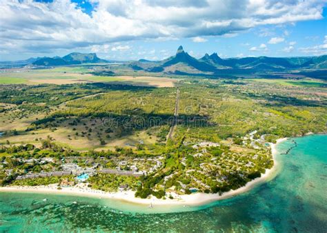 Aerial View Of Mauritius Island Stock Image Image Of Mauritian Place
