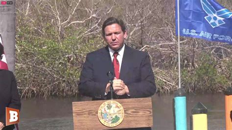 Live Florida Gov Ron Desantis Is Delivering Remarks Live Florida