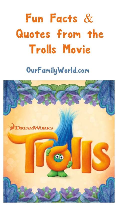 Trolls are short, green, and furry creatures found in the kingdom of enchancia. Fun Facts & Quotes from the 2016 Trolls Movie | Trolls ...