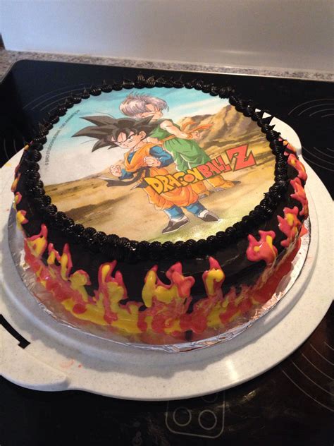 I'm also beginning work on a recut of dragon ball z while i wait for boo kai to show up in north america. Dragonball Z cake | Tortas, Pastel de tortilla, Reposteria