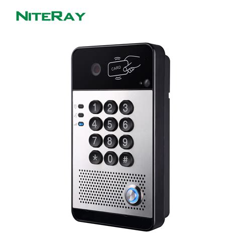 Smart Sip Intercom Video Doorbell Domofon Office Intercomunicador Ip