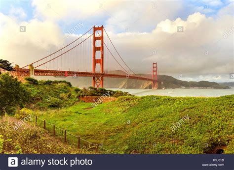 Golden Gate Bridge San Francisco California Stock Photo Alamy