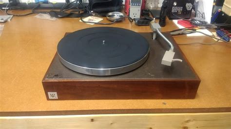 1961 Acoustic Research Ar Xa Turntable Restoration Youtube