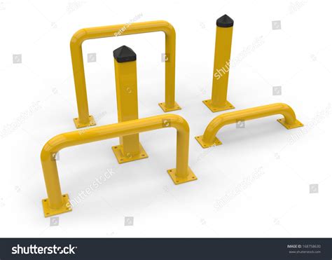 Portable Bollards Stock Illustration 168758630 Shutterstock