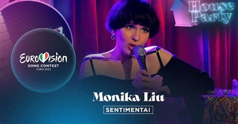 Monika Liu Sentimentai Stripped Back Version Lithuania 🇱🇹 Eurovision House Party 2022