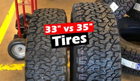 What Size Are 33 Tires Learn The Size