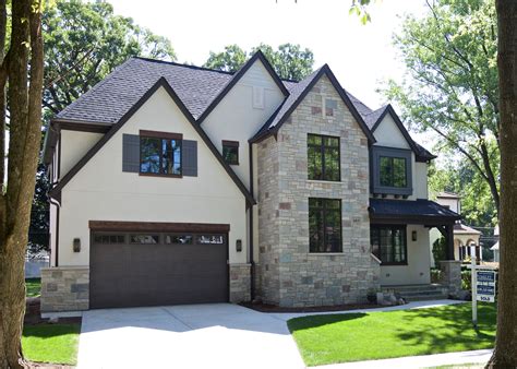 Stone And Stucco Home Exterior Exteriors Collection