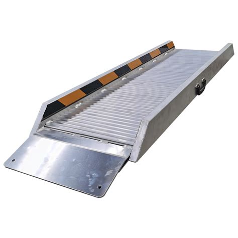 Aluminium Ramps Heavy Duty 3 Meter Dock Ramp Forklift Loading For