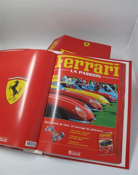 Lot Editions Atlas Ferrari Ensemble Complet De Six Albums Atlas