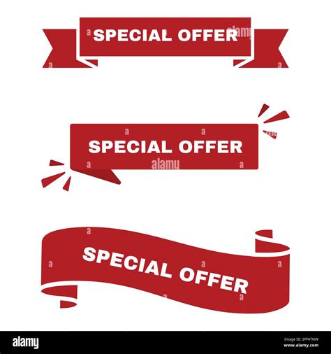 Special Offer Banner Stock Vector Image And Art Alamy
