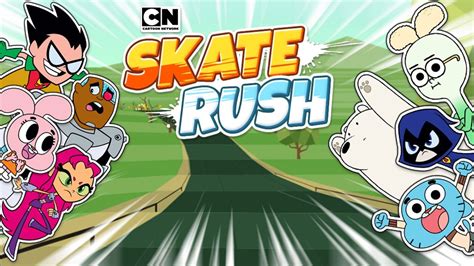 Skate Rush Teen Titans Go Cartoon Network