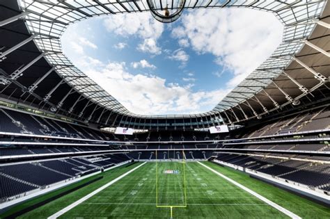 How The Tottenham Hotspur Stadium Will Retract Pitch To Reveal Nfl Turf