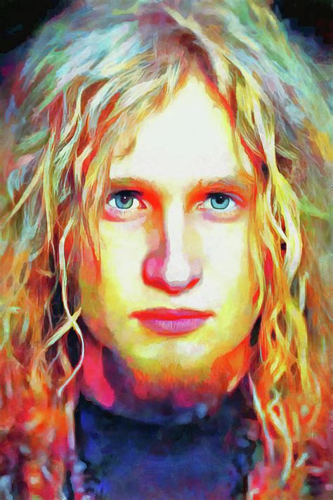 Alice In Chains Layne Staley Tribute Art We Die Young By Danette West