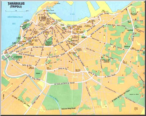 Tripoli Plan Map