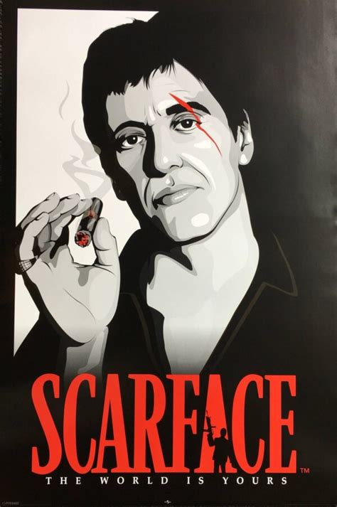 Scarface The World Is Yours Poster Guys