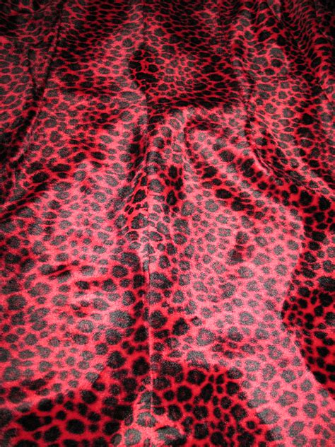 Red Leopard Print By Asphyxiastock On Deviantart