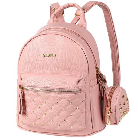 Fashion Backpack Cute Mini Leather Backpack Purse For Women Walmart