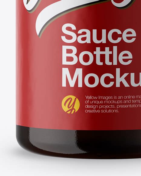 Sauce Bottle Mockup Free Download Images High Quality Png  27520