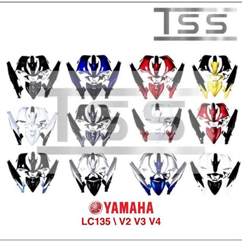 Makeup moto lc135 biru hitam. YAMAHA 135LC V2 V3 4 Stroke LC Body Cover Set Body Kit ...