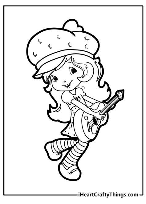 Strawberry Shortcake Coloring Pages 100 Free Printables