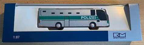 Rietze 63430 Neoplan Euroliner Gefangenentransport Polizei B S Modellbau