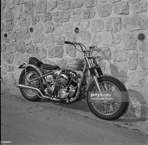 Harley Davidson Knucklehead Custom Motorcycle With Up Turned News
