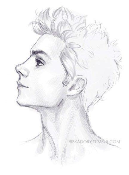 Trendy Hair Drawing Reference Profile 55 Ideas Side