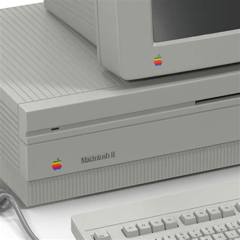 Apple Macintosh Ii 3d Model