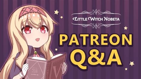 Little Witch Nobeta Patreon Qanda Steam News
