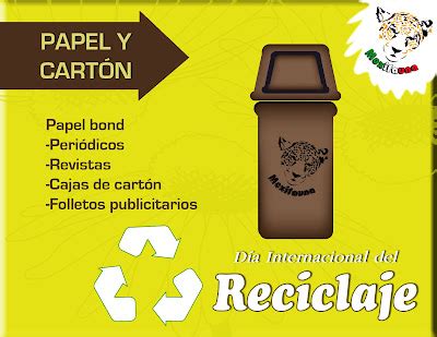 MEXIFAUNA Día Internacional del Reciclaje