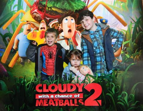 Cloudy with a chance of meatballs. Cloudy with a Chance of Meatballs 2 (2D/3D)