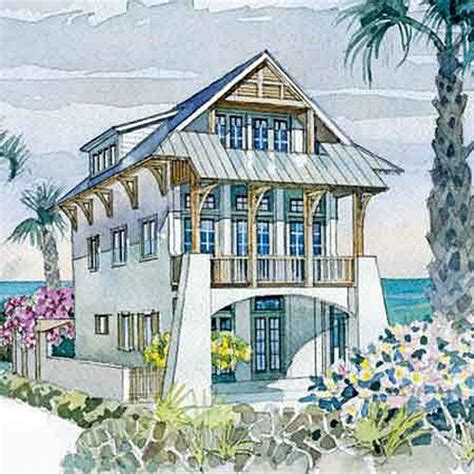 Our Top 25 House Plans Coastal House Plans Beach Cottage Style