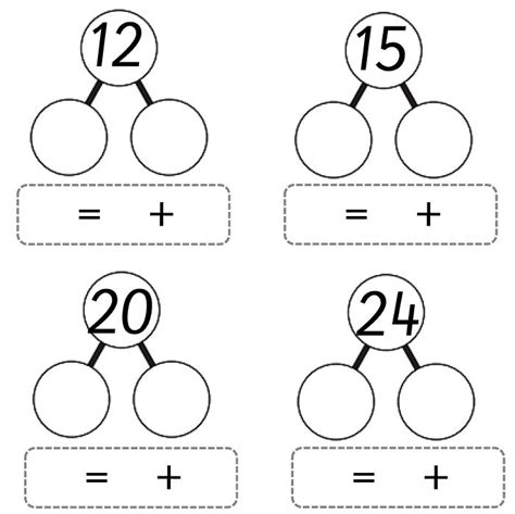 Partitioning 2 Digit Numbers In Different Ways Differentiated
