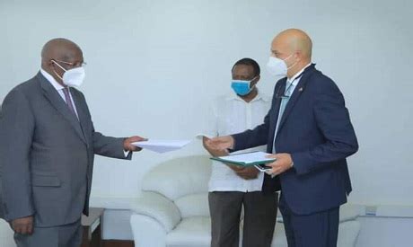 Egypt S New Ambassador To Uganda Submits His Credentials Politics