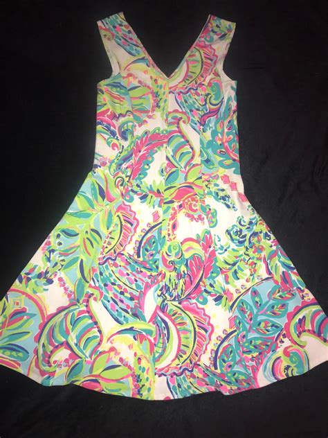 Vintage Lilly Pulitzer Dress Cotton Lilly Pulitzer Summer Dress Lilly