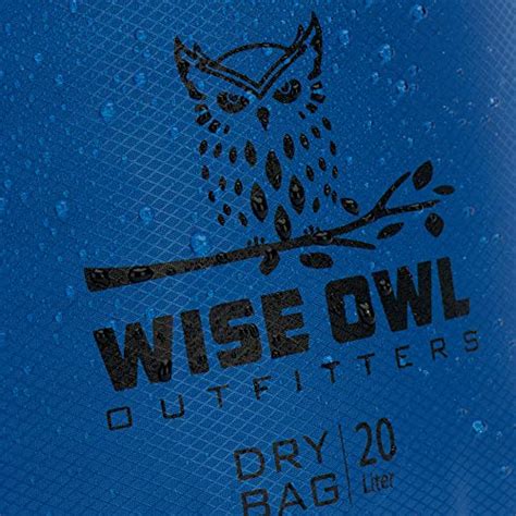 Wise Owl Outfitters Dry Bag 3 Pack Fully Submersible Ultra Lightweight Airtight Waterproof